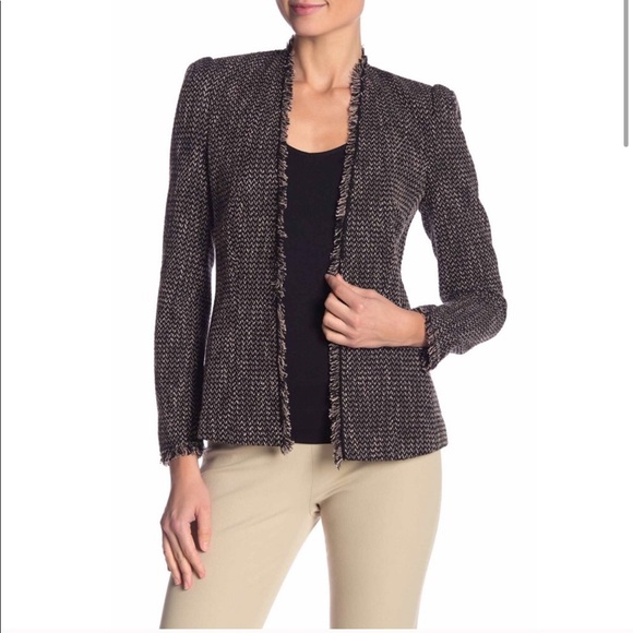 Rebecca Taylor Multi Tweed Blazer - Picture 3 of 7